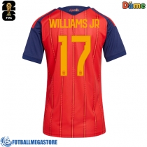 Fotballdrakt Dame Spania Nico Williams #17 Hjemmedrakt VM 2026 Kortermet